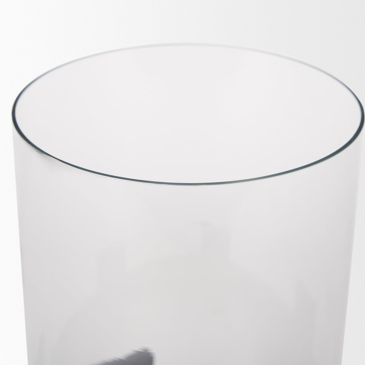 Price Small Matte Black-Brown Metal w/ Glass Hurricane Candle Holder from Mercana - Luna Furniture