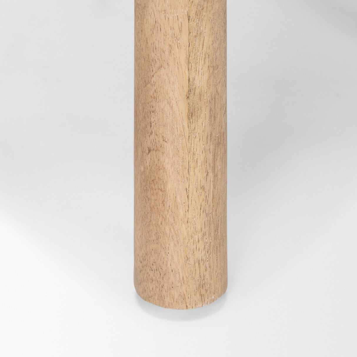 Shaiden Brown Wood w/ Cream Fabric Stool from Mercana - Luna Furniture