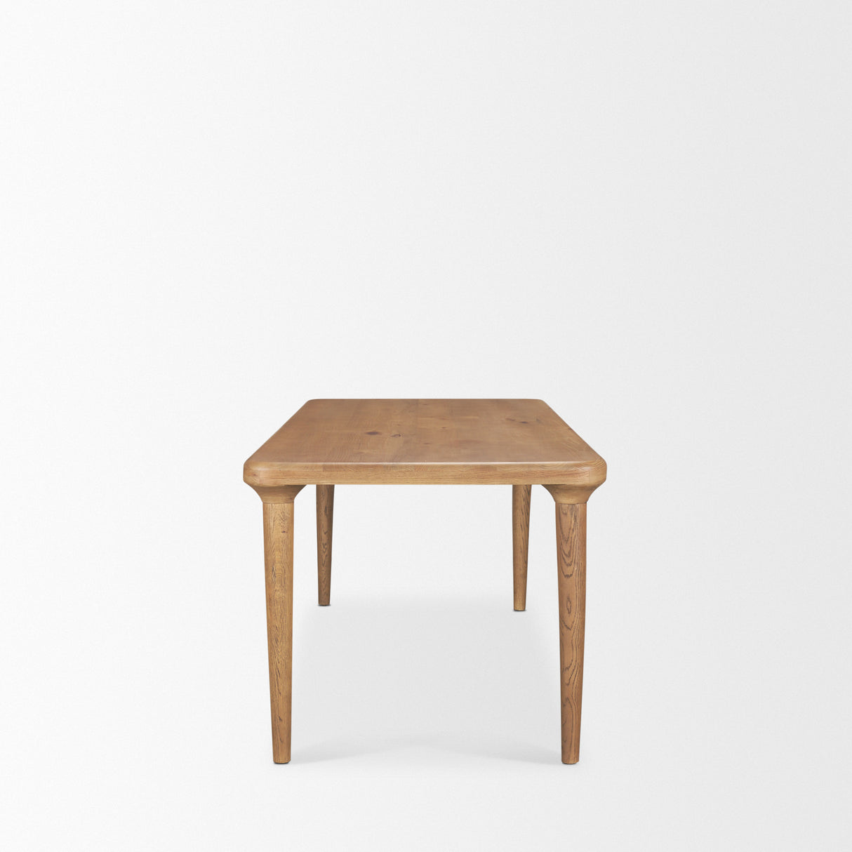 Suvan 72L Light Brown Rectangular Oak Wood Dining Table from Mercana - Luna Furniture