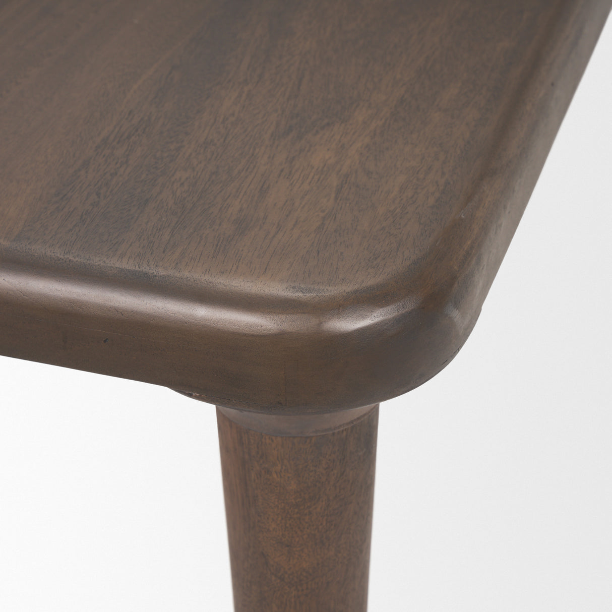 Suvan 84L Medium Dark Brown Rectangular Wood Dining Table from Mercana - Luna Furniture