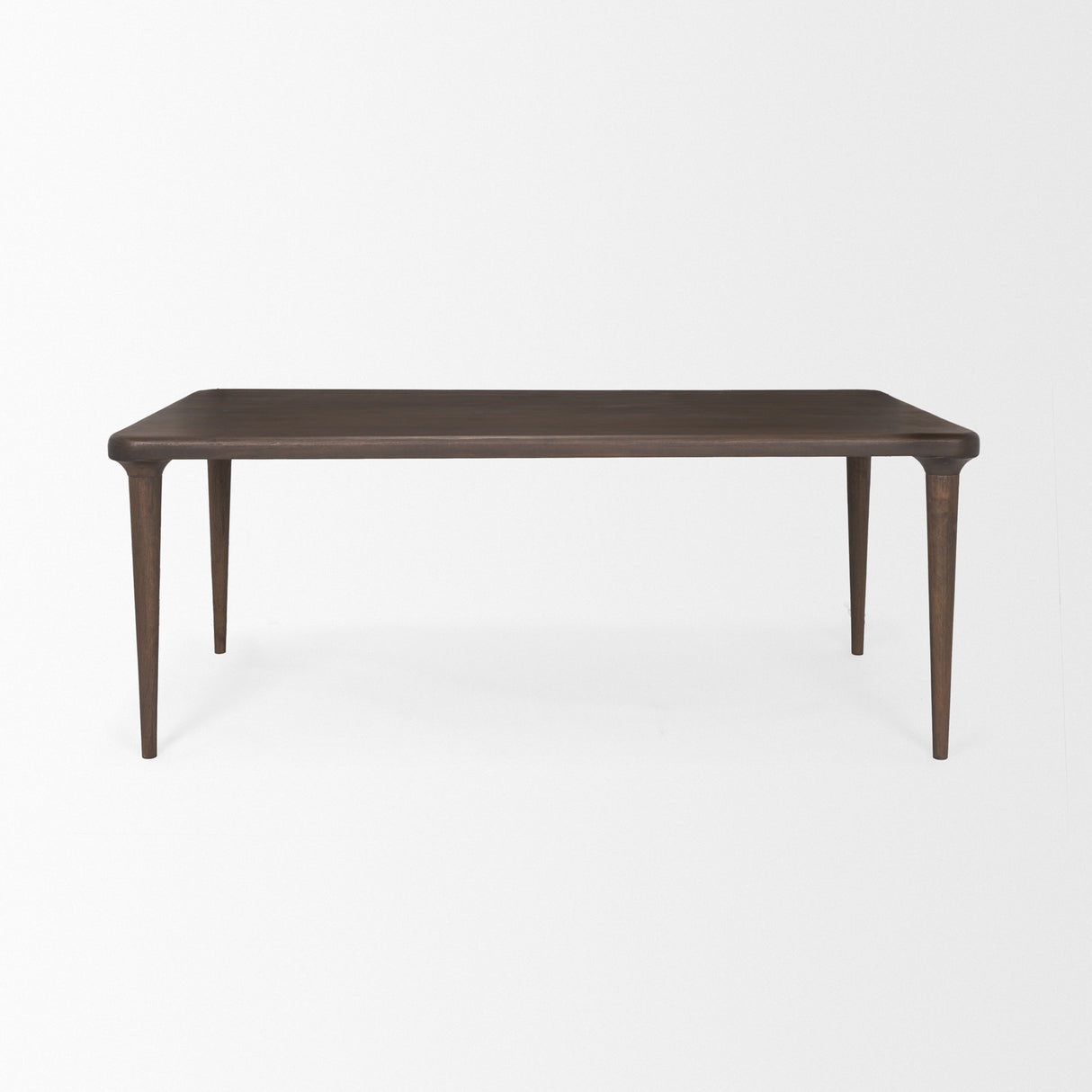 Suvan 72L Medium-Dark Brown Rectangular Wood Dining Table from Mercana - Luna Furniture