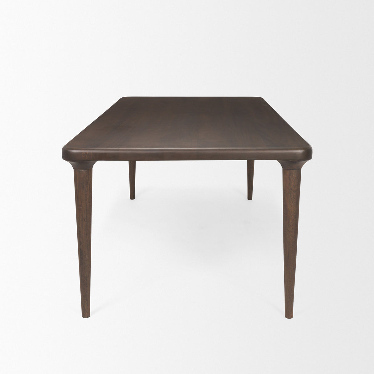 Suvan 72L Medium-Dark Brown Rectangular Wood Dining Table from Mercana - Luna Furniture