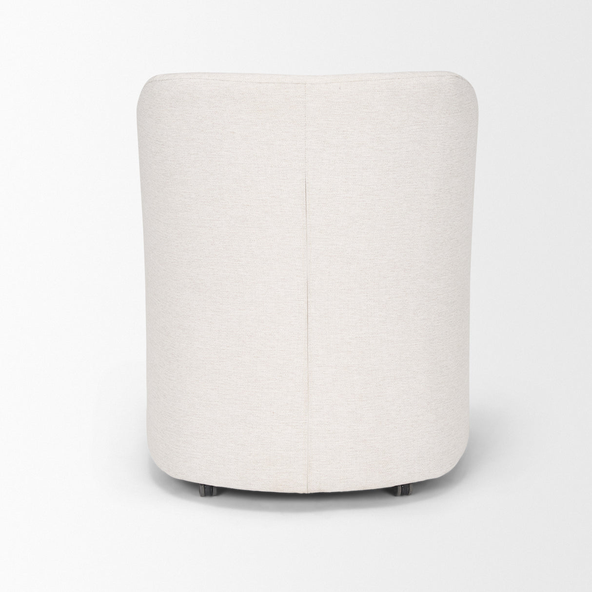 Sondra Oatmeal Performance Fabric Upholstered Club Dining Chair from Mercana - Luna Furniture