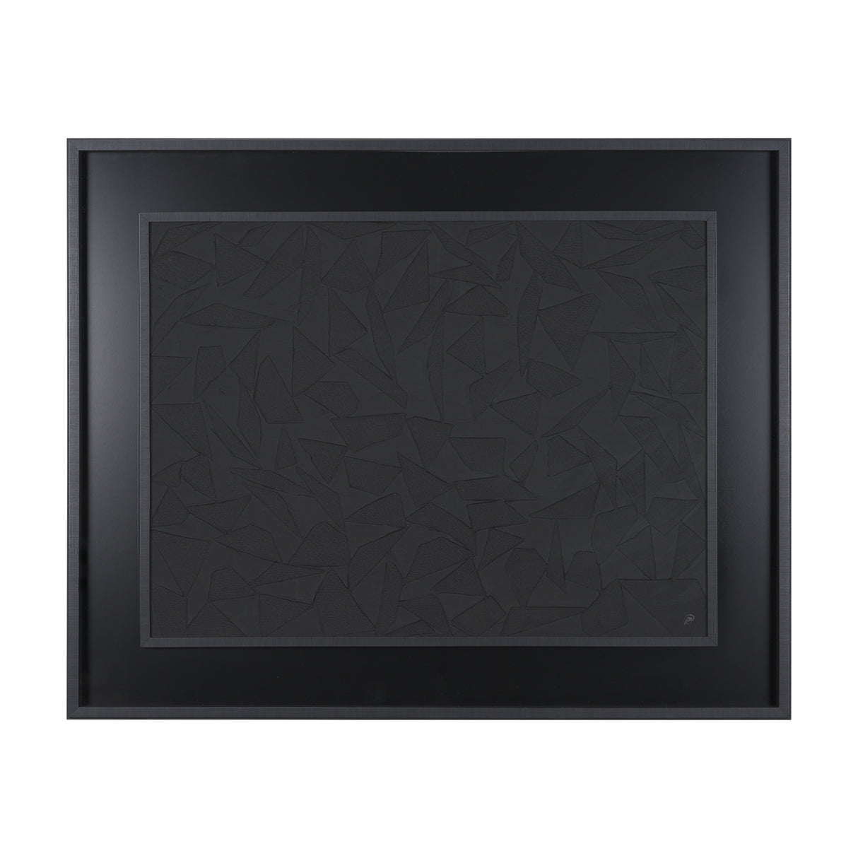 Implosion by Hardip Kaur a Framed Art Print Matted under Glass from Mercana - Luna Furniture