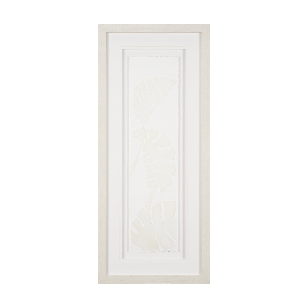 Paradise Foliage I by Hardip Kaur a Framed Art Print Matted under Glass from Mercana - Luna Furniture