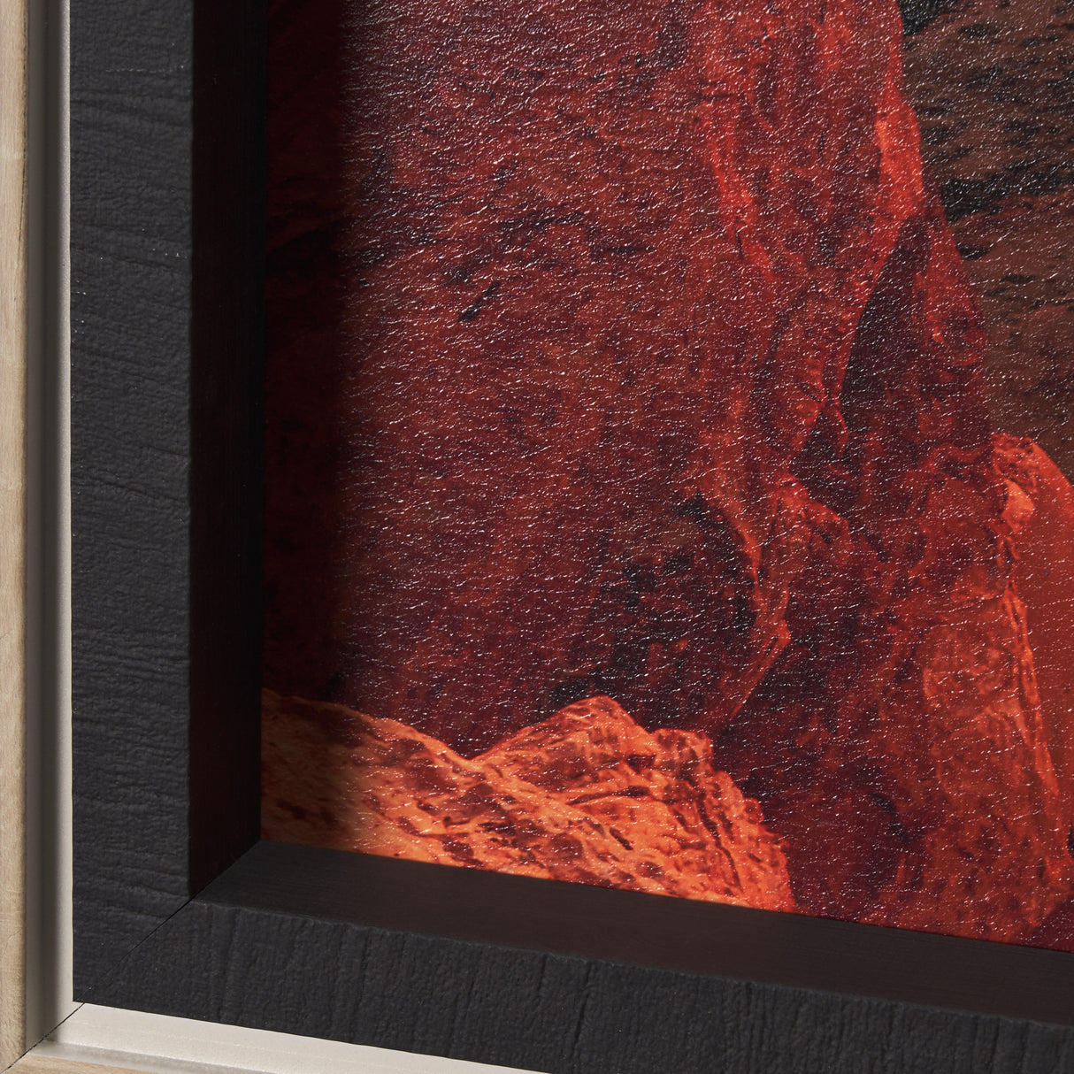 Horseshoe Bend by Gary Blatter a Hand Embelished Textured Framed Photo Art Print from Mercana - Luna Furniture