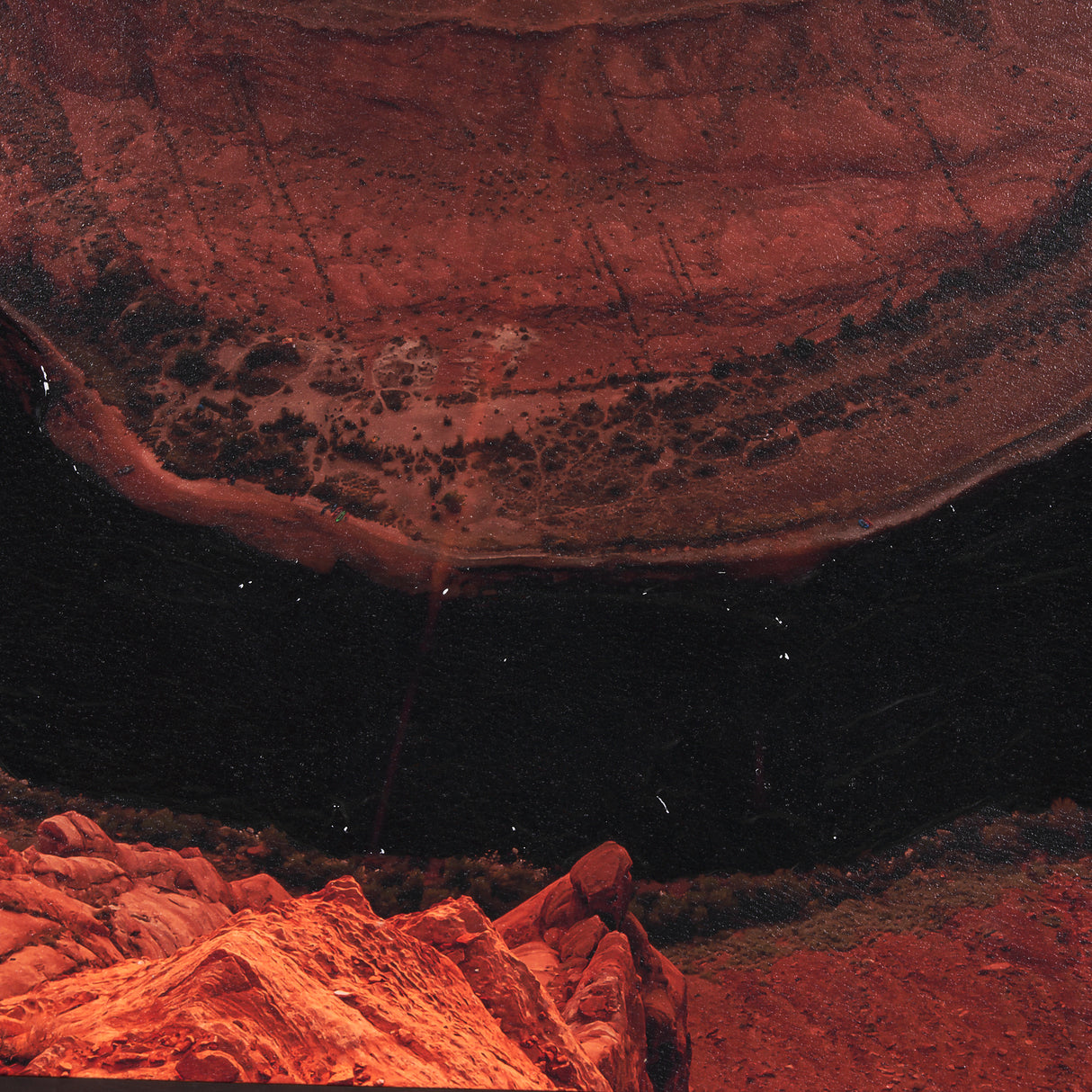 Horseshoe Bend by Gary Blatter a Hand Embelished Textured Framed Photo Art Print from Mercana - Luna Furniture