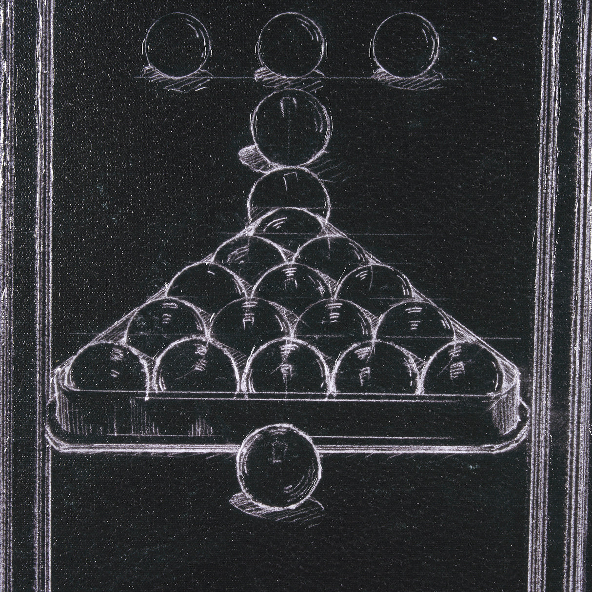 Billiards by Mercana Studio a Hand Embelished Textured Framed Art Print from Mercana - Luna Furniture