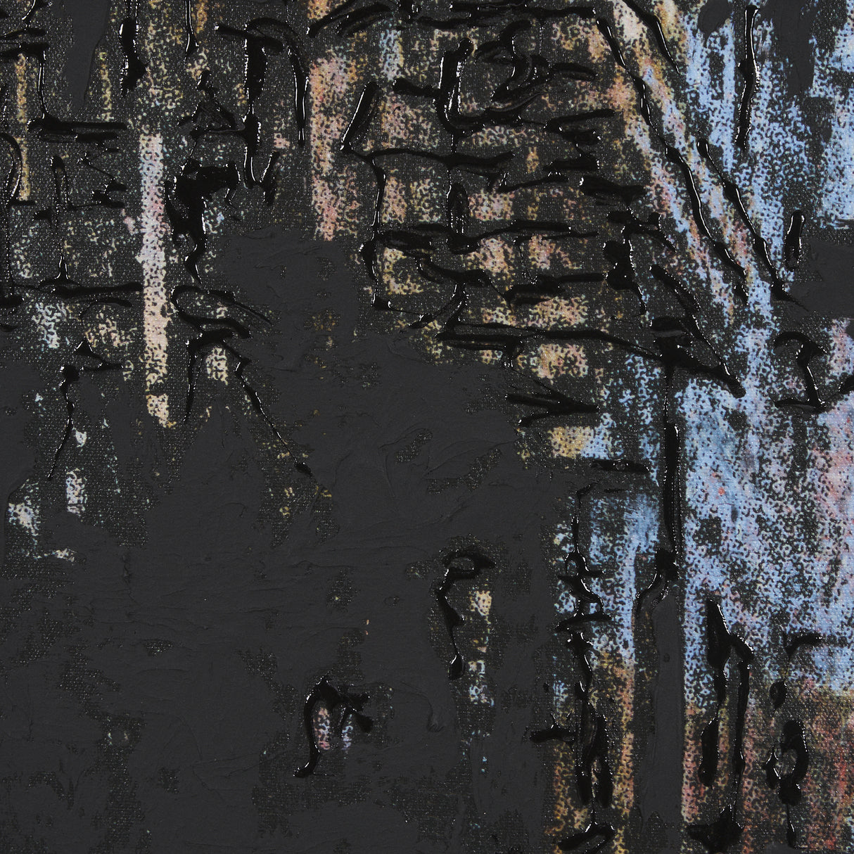 City Vibe IV by Mercana Studio a Hand Embellished Textured Framed Canvas from Mercana - Luna Furniture