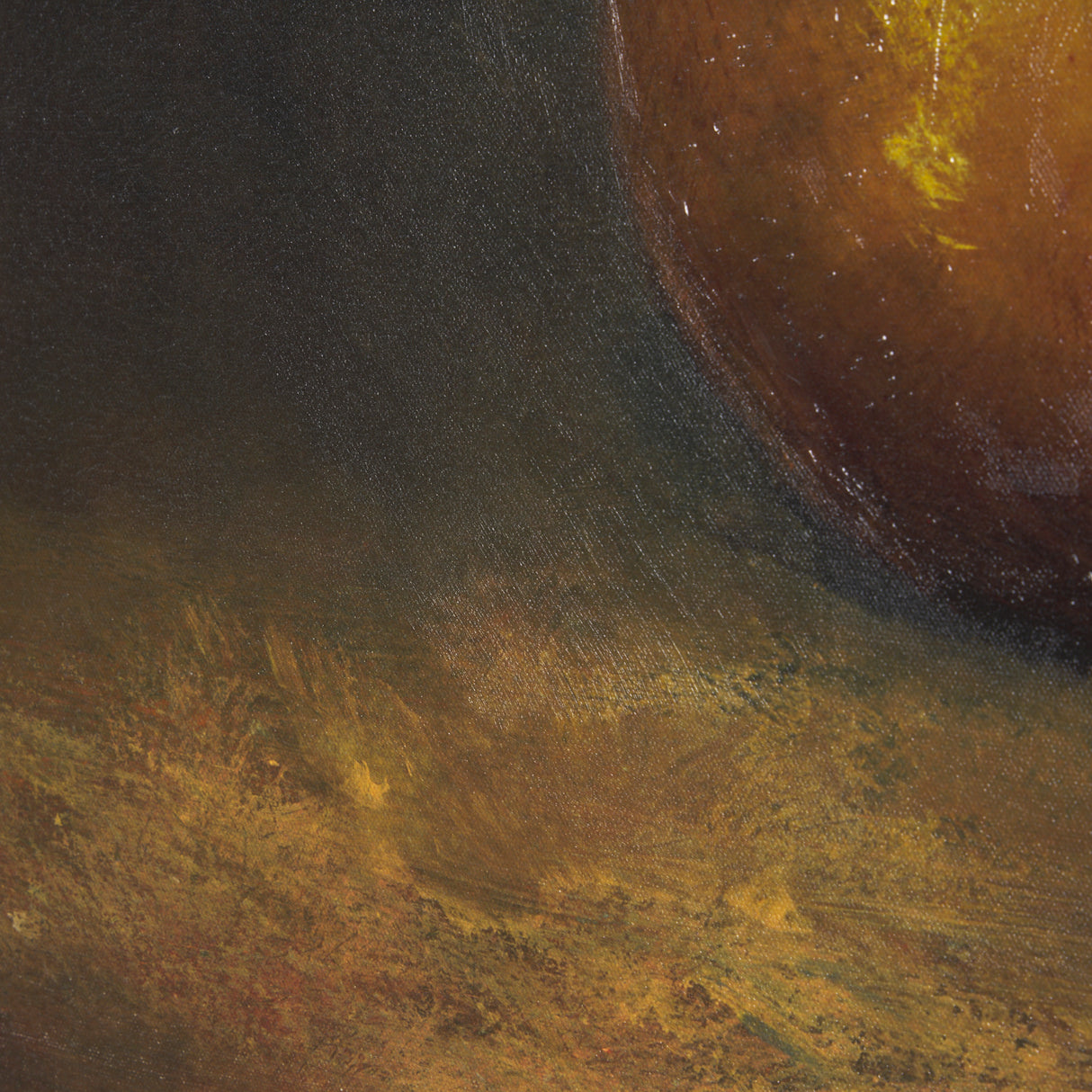 Lonely Pear by Mercana Studio a Hand Embellished Textured Canvas from Mercana - Luna Furniture