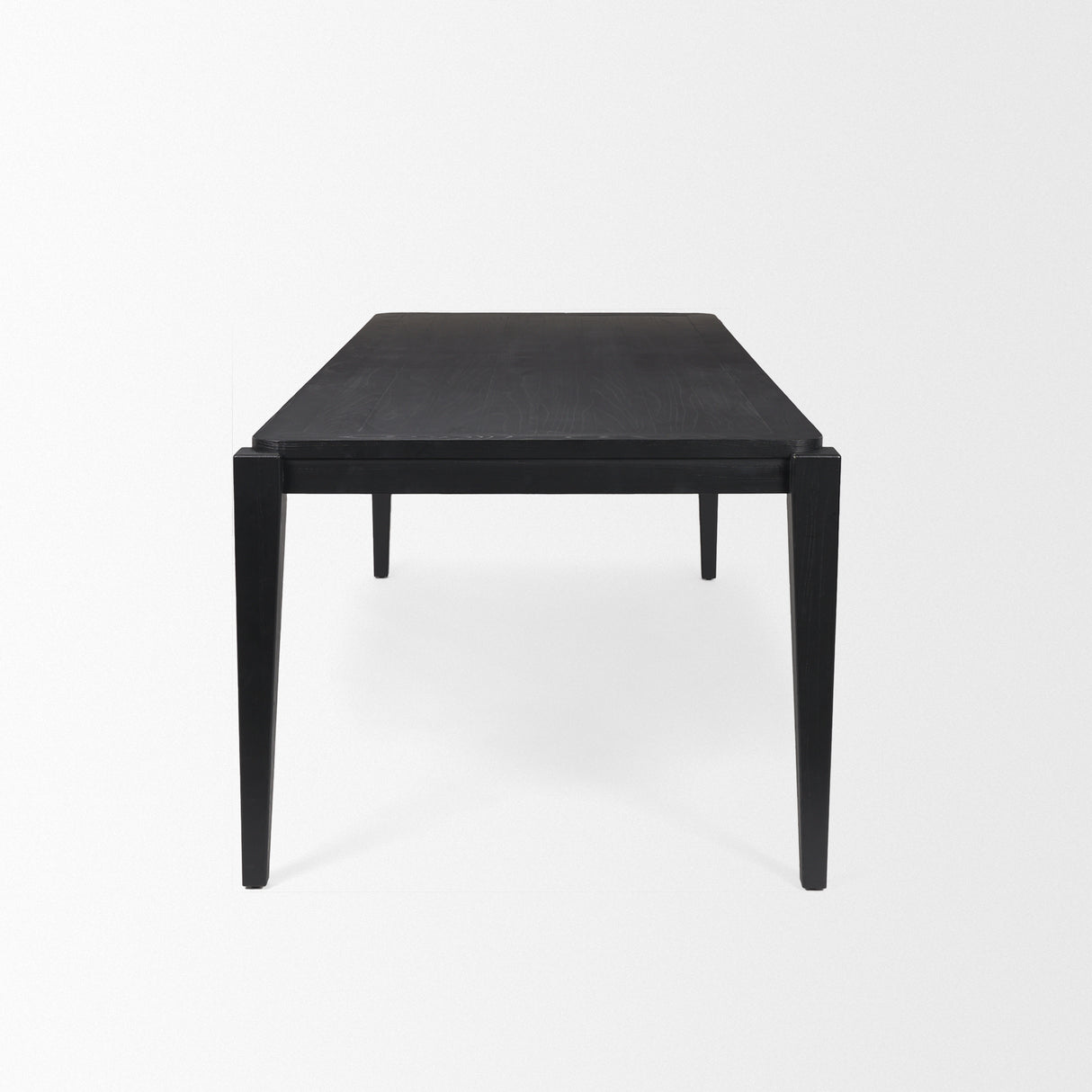 Teva Black Wood Rectangular 92" Dining Table from Mercana - Luna Furniture