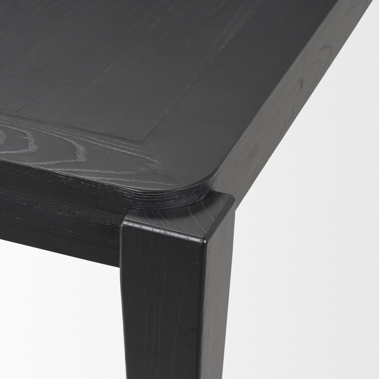 Teva Black Wood Rectangular 92" Dining Table from Mercana - Luna Furniture