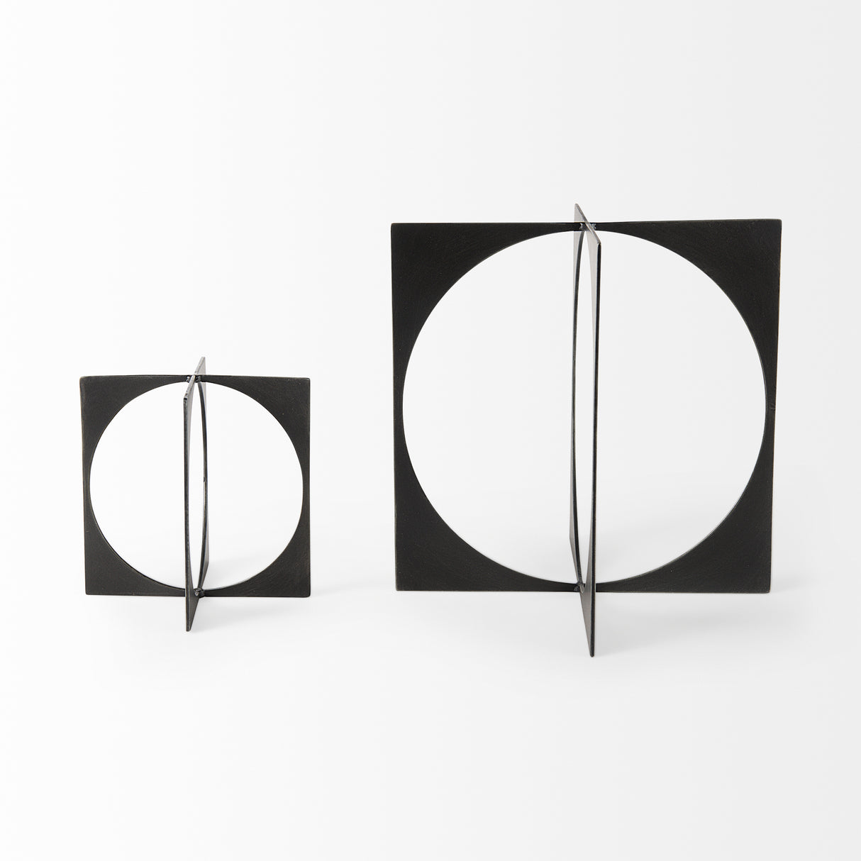 Lima Gunmetal Gray Metal Small Decorative Object from Mercana - Luna Furniture