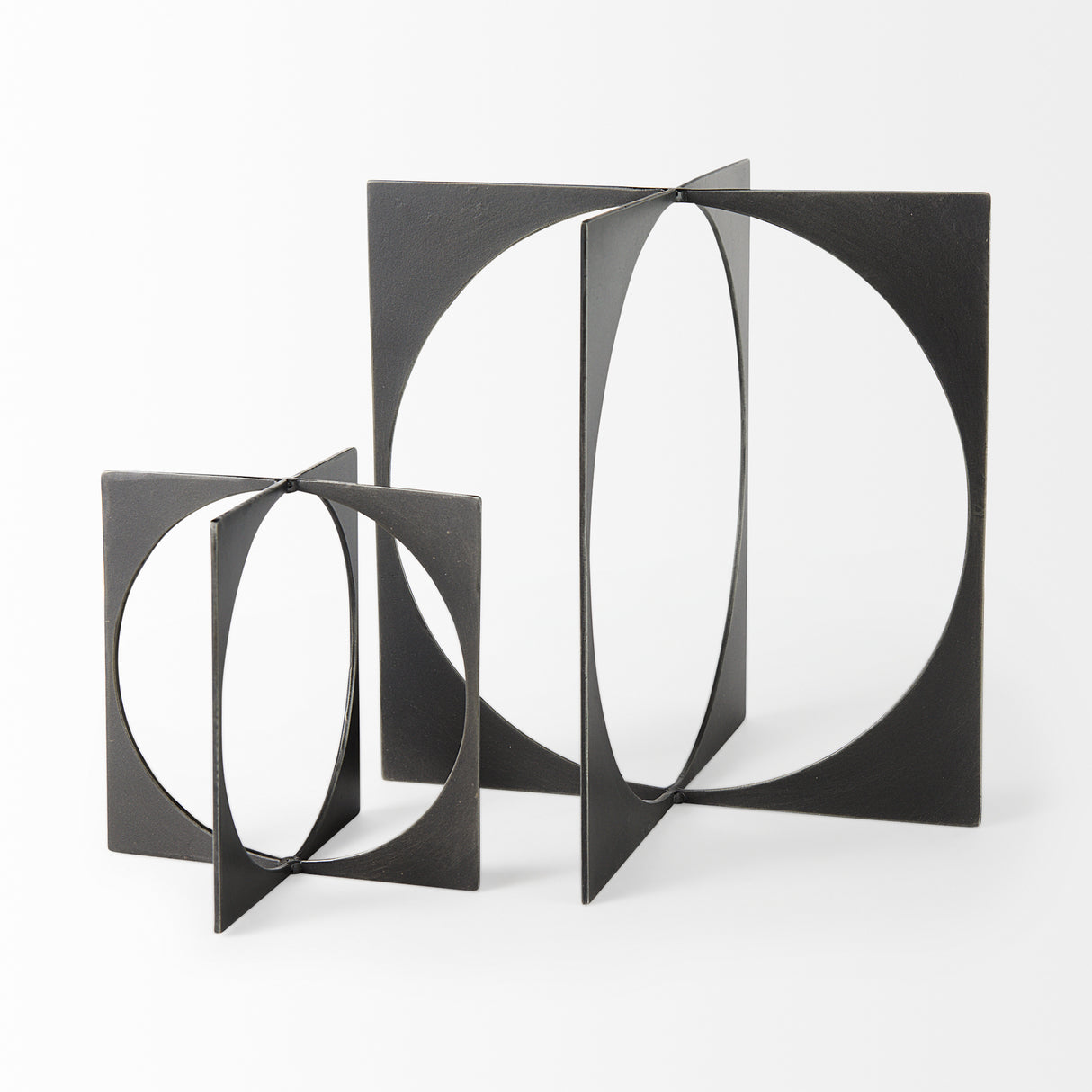 Lima Gunmetal Iron Large Decorative Object from Mercana - Luna Furniture