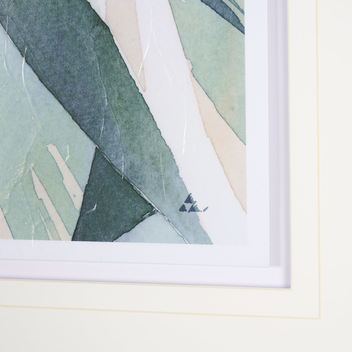 Variegated Patterns II by Mercana Studio Hand Embellished Framed Art Print Matted under Glass from Mercana - Luna Furniture