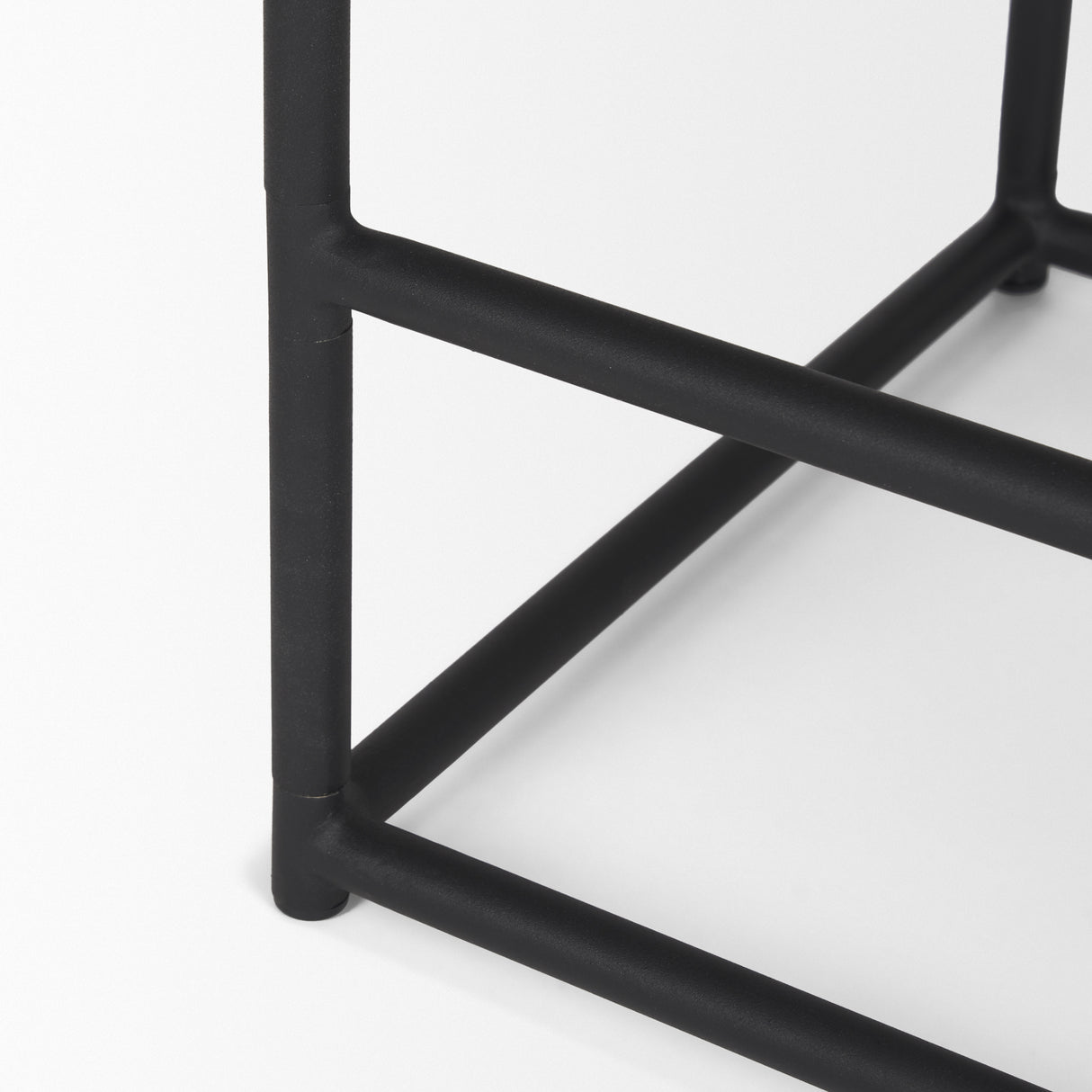 Taniel Light Brown Wood w/ Black Metal Counter Stool from Mercana - Luna Furniture