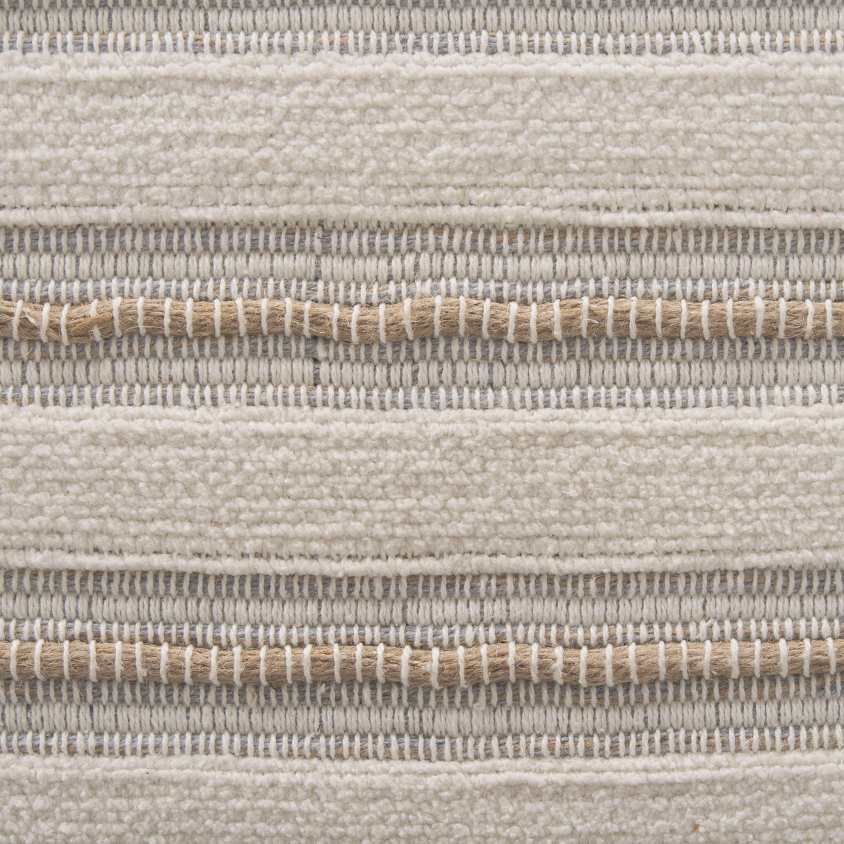 Taimo White Washed Light Brown Wood w/ Striped Fabric Seat Bench from Mercana - Luna Furniture