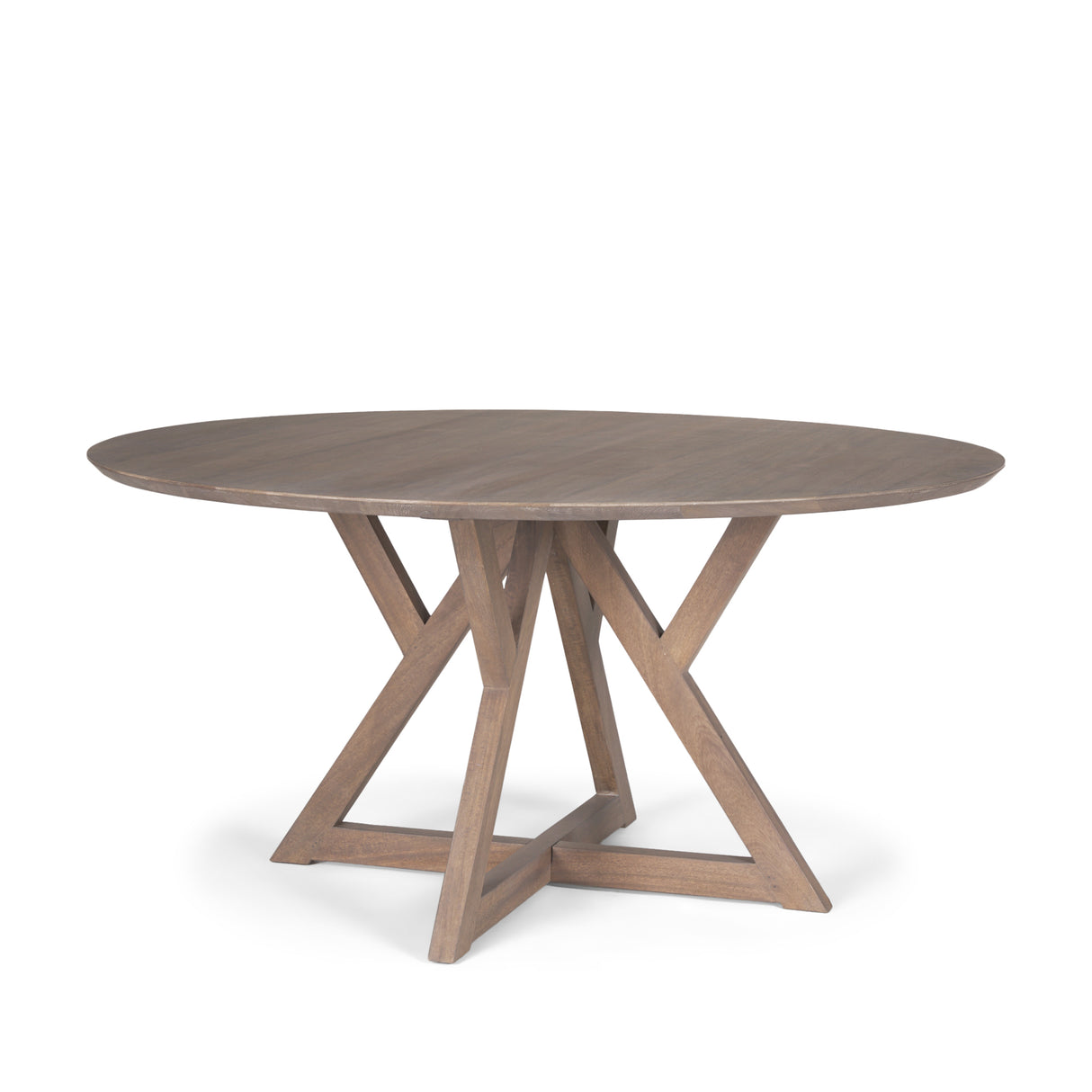 Jennings 60" Light Brown Wood Dining Table from Mercana - Luna Furniture