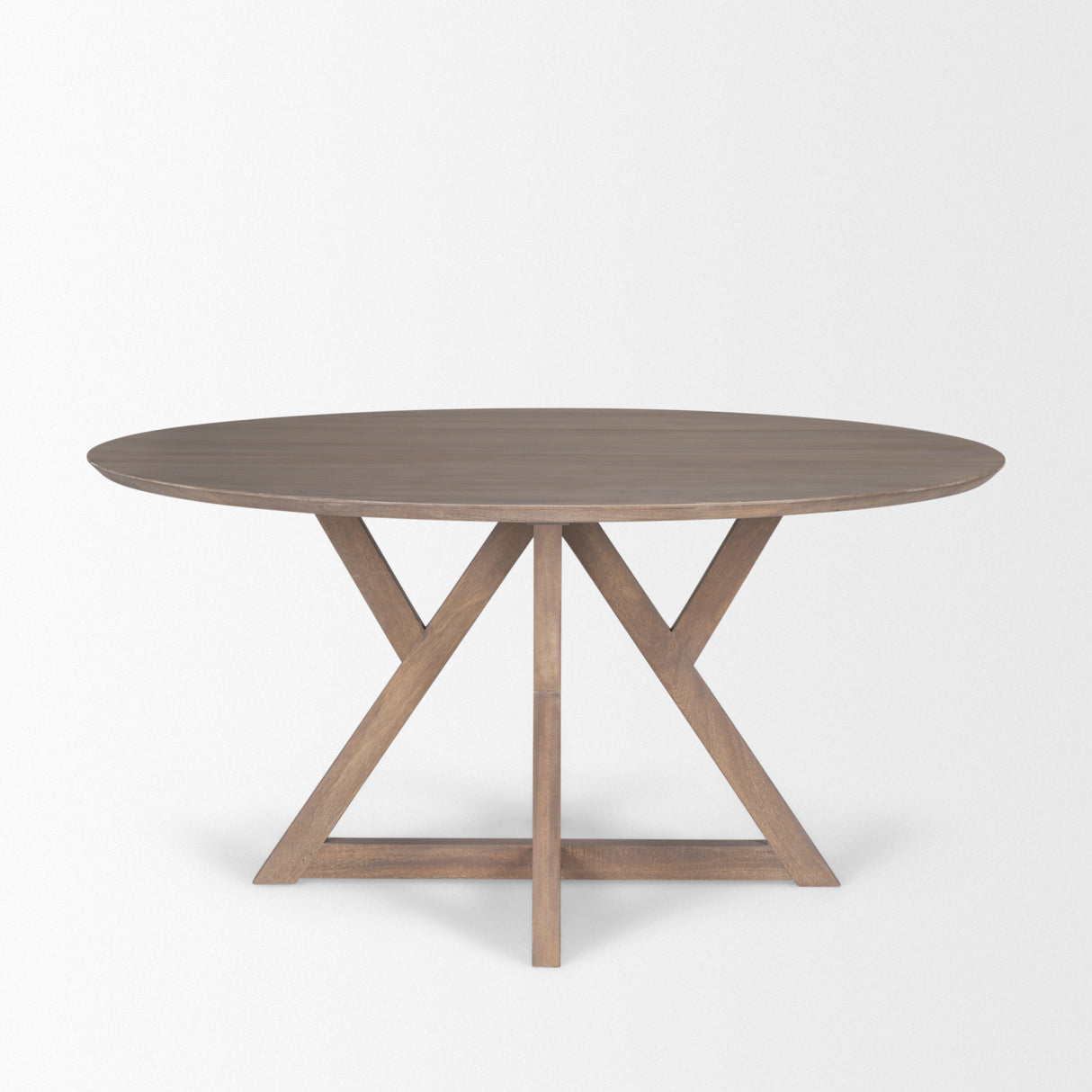 Jennings 60" Light Brown Wood Dining Table from Mercana - Luna Furniture