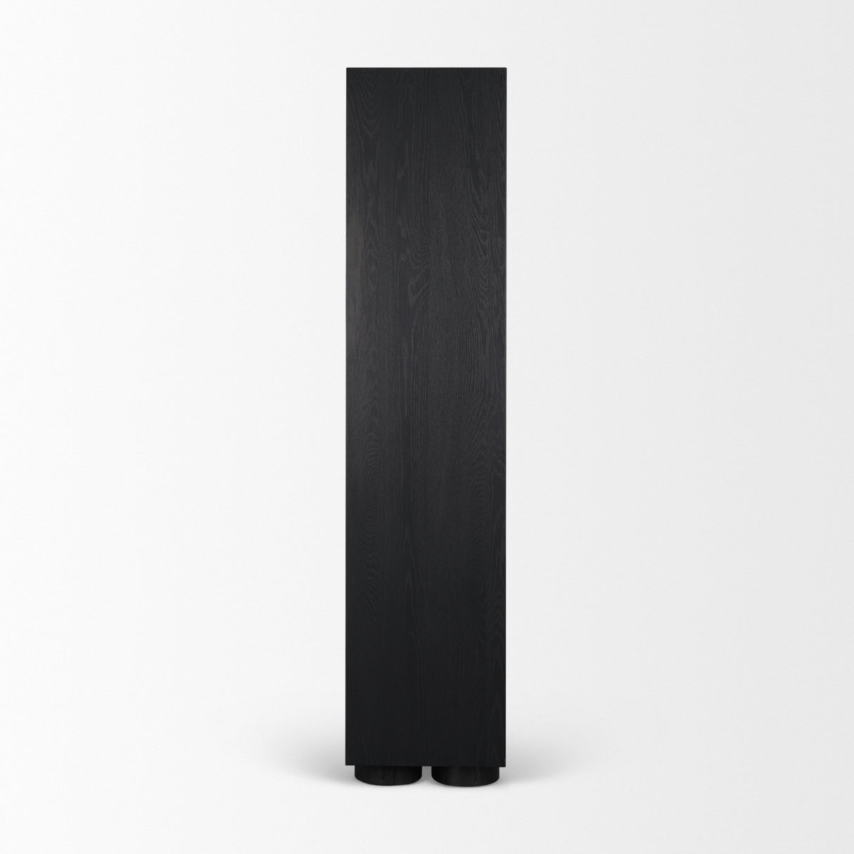 Tabor Natural Wood w/ Black Oak Frame Bookcase from Mercana - Luna Furniture