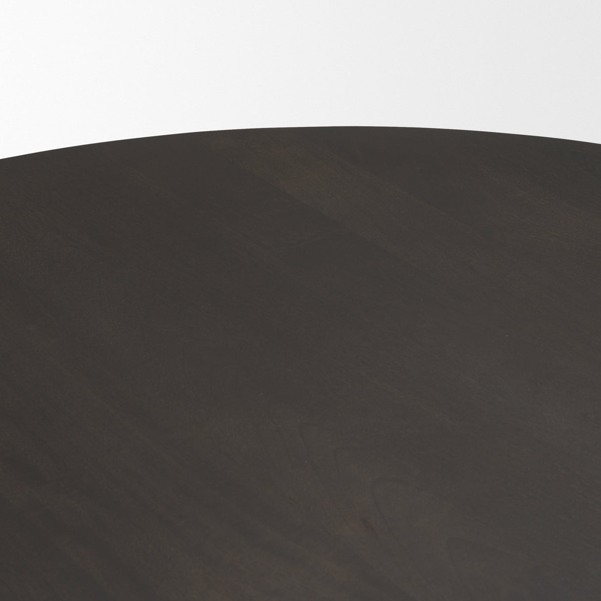 Tarro 60" Round Textured Espresso Wood w/ Geometrical Base Dining Table from Mercana - Luna Furniture