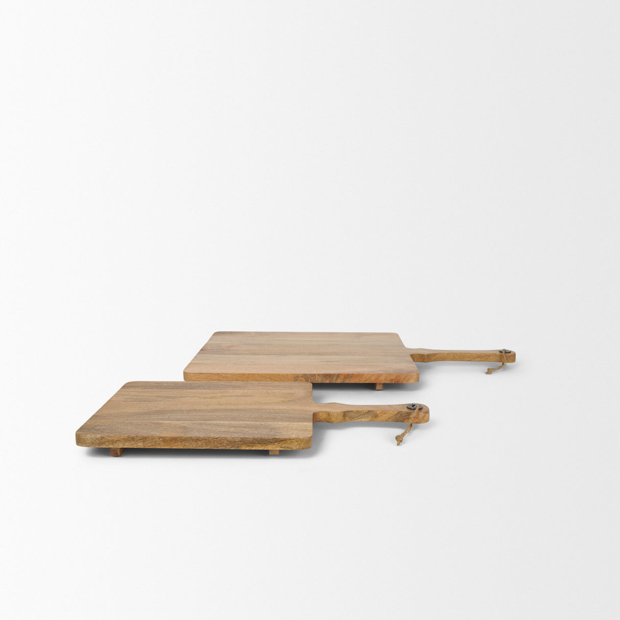 Khana Natural Solid Wood Square Serving Boards from Mercana - Luna Furniture