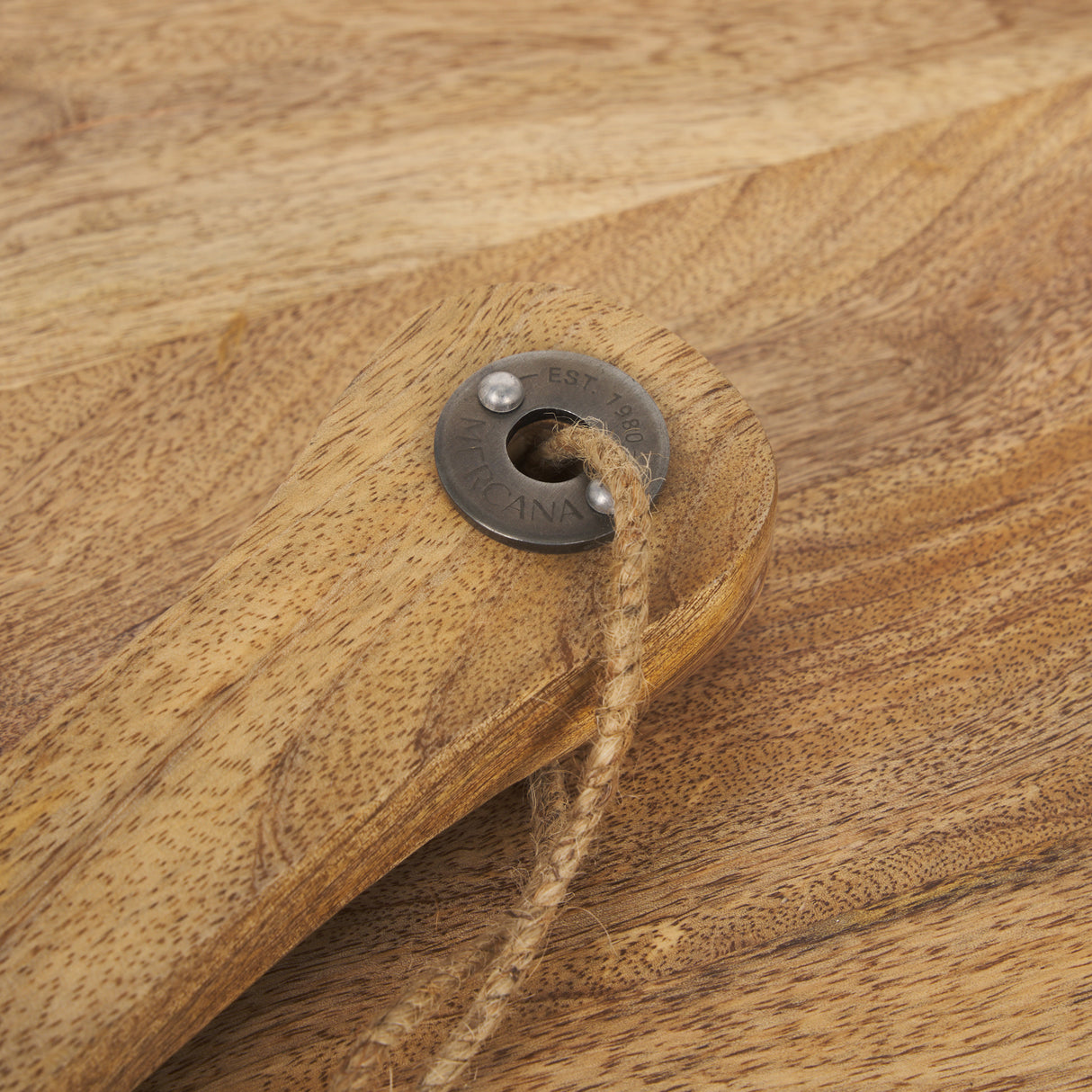 Karana Natural Solid Wood Round Serving Boards from Mercana - Luna Furniture