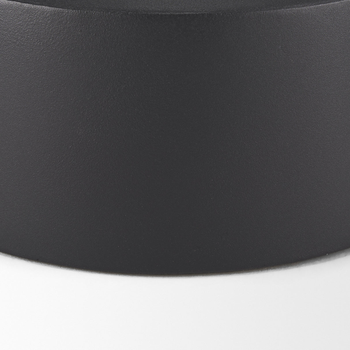Tosca Medium Matte Black Metal Vase from Mercana - Luna Furniture