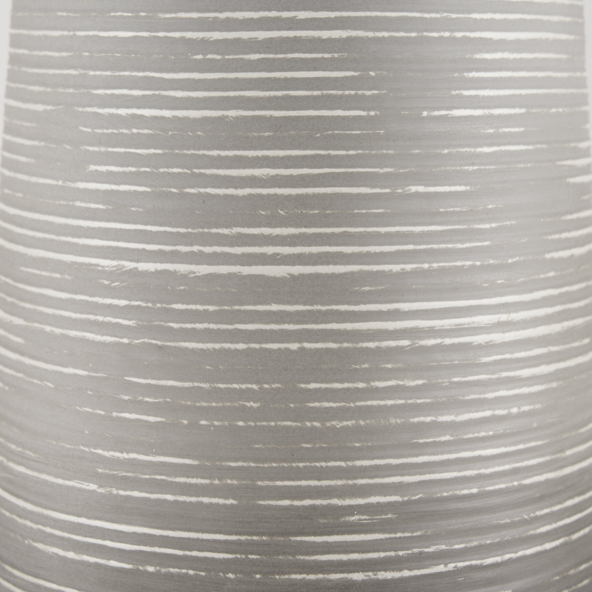 Toru Tall White w/ Grey Ombre Metal Vase from Mercana - Luna Furniture