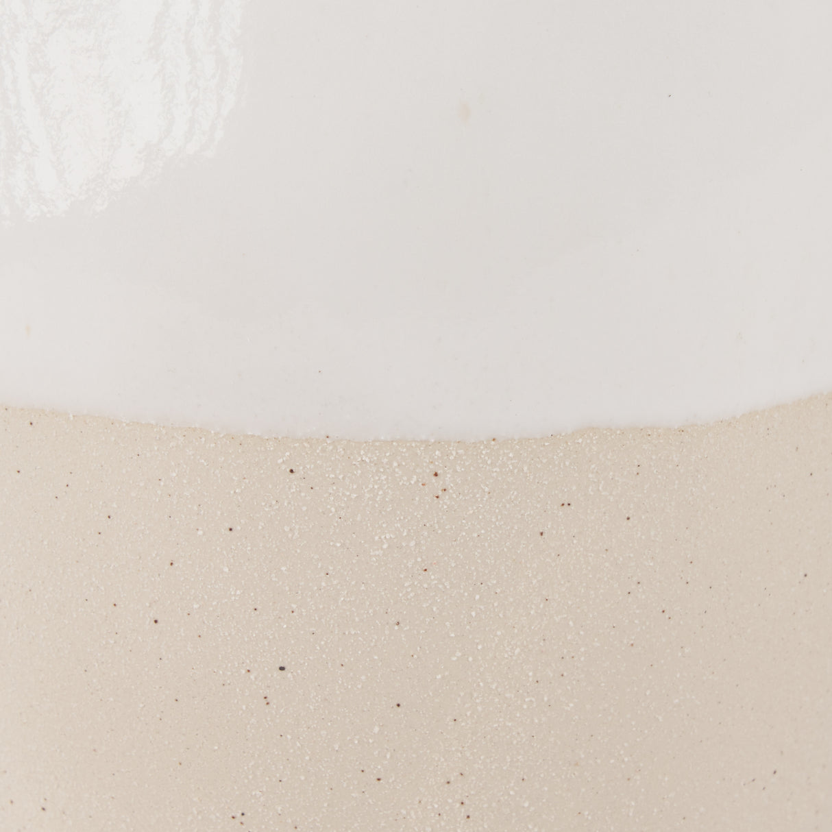 Valora Black Speckled Cream w/ Light Beige Ceramic Jug from Mercana - Luna Furniture