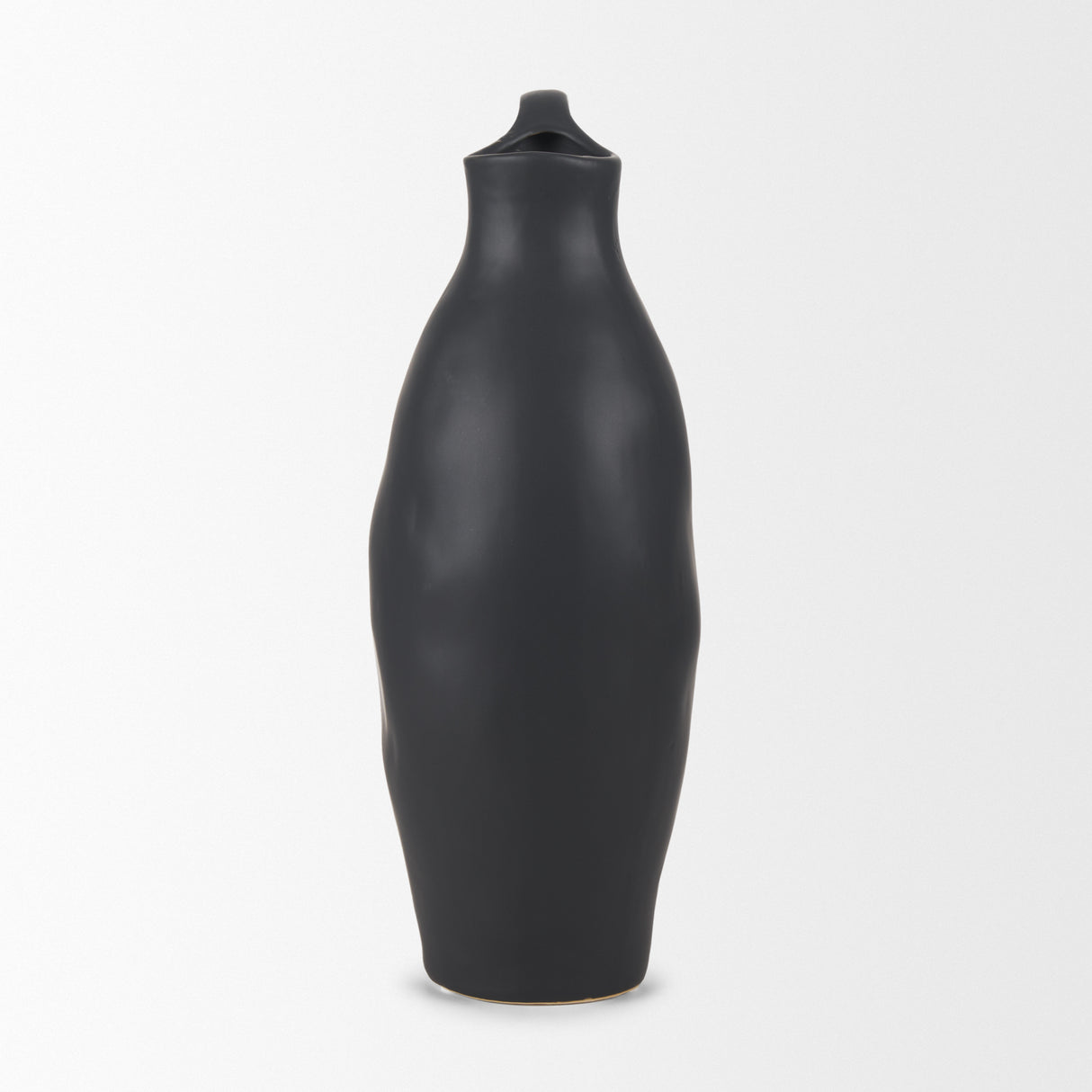 Valora Matte Black Ceramic Jug from Mercana - Luna Furniture