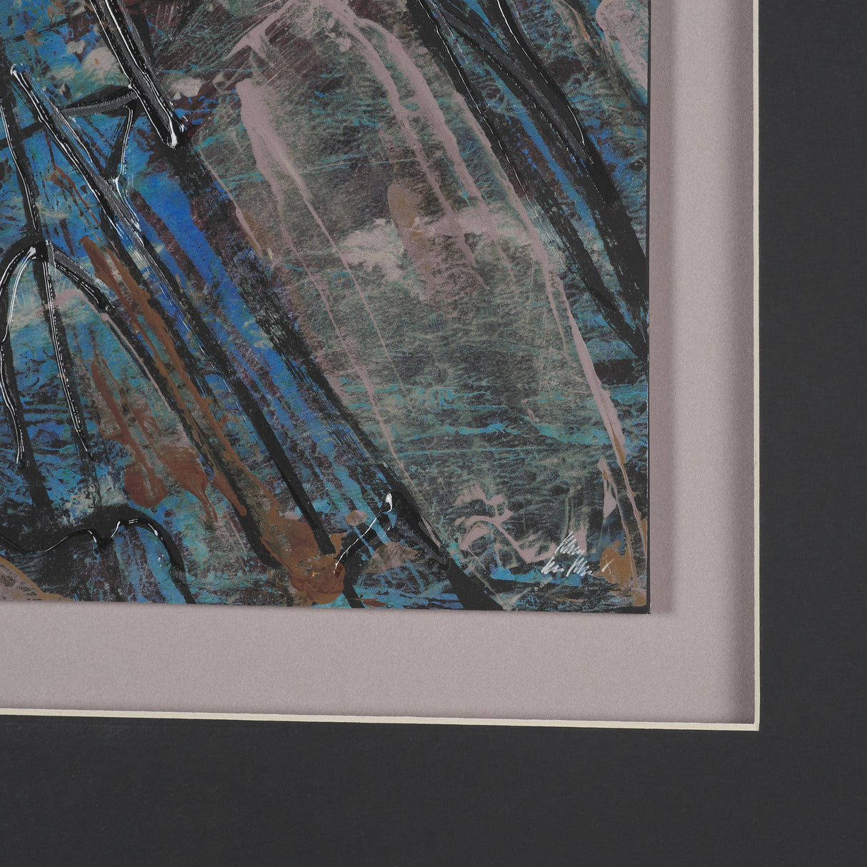 Passtime I by Mercana Studio a Hand Embelished Textured Framed Art Print Matted under Glass from Mercana - Luna Furniture