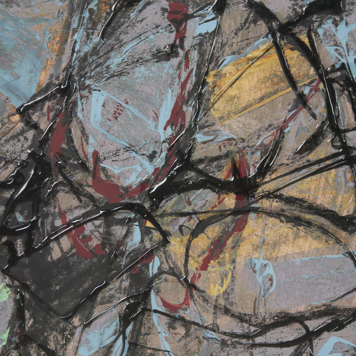 Passtime II by Mercana Studio a Hand Embelished Textured Framed Art Print Matted under Glass from Mercana - Luna Furniture