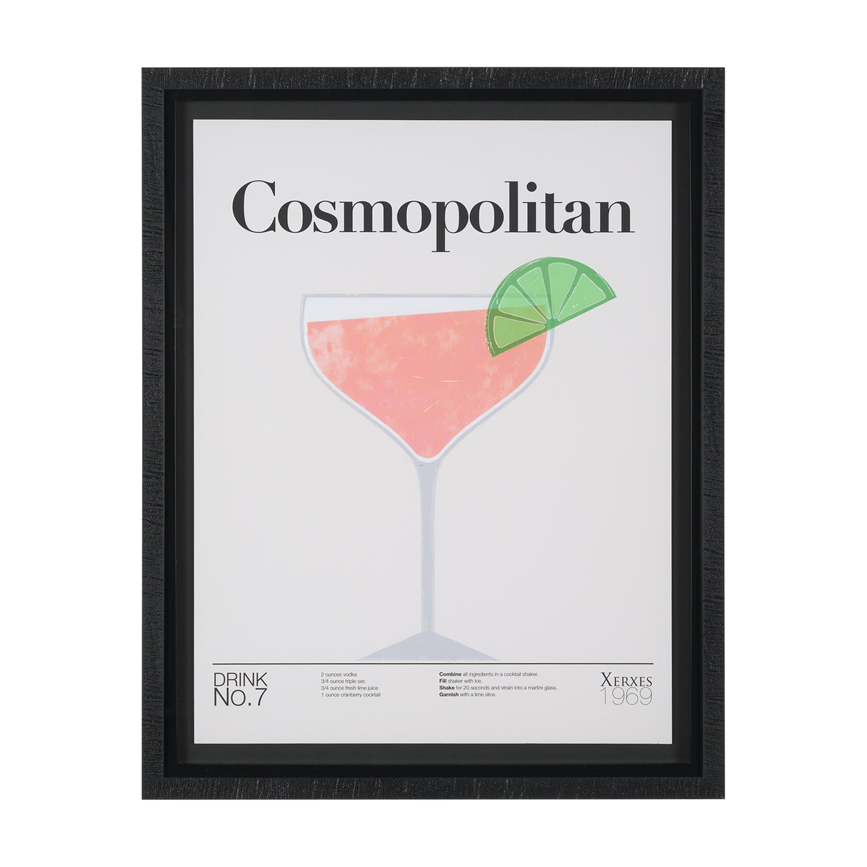 Cosmopolitan by Mercana Studio a Hand Embelished Textured Framed Art Print Matted under Glass from Mercana - Luna Furniture