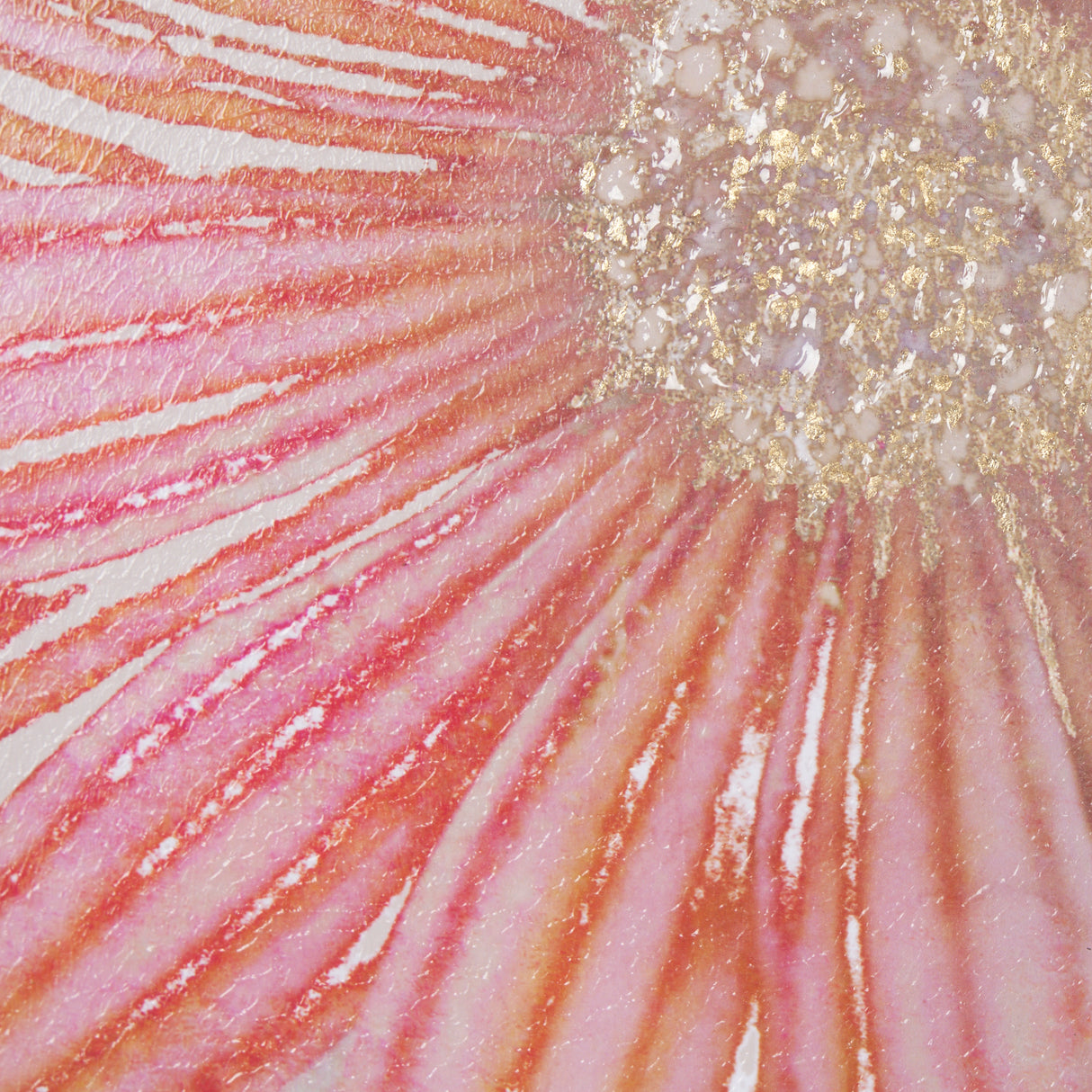 Subtle Florals I by Mercana Studio a Hand Embelished Textured Framed Art Print Matted under Glass from Mercana - Luna Furniture