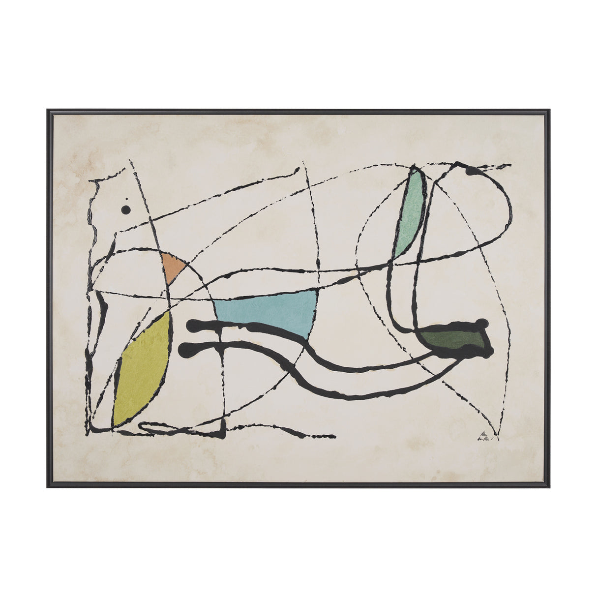 Vintage Vibes II by Mercana Studio a Hand Embellished Textured Framed Canvas from Mercana - Luna Furniture