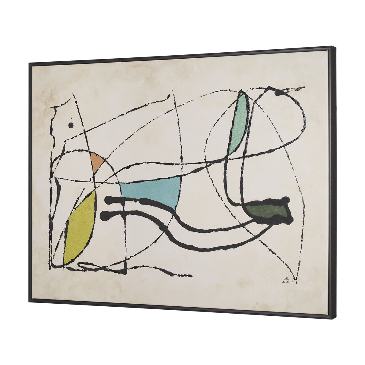 Vintage Vibes II by Mercana Studio a Hand Embellished Textured Framed Canvas from Mercana - Luna Furniture