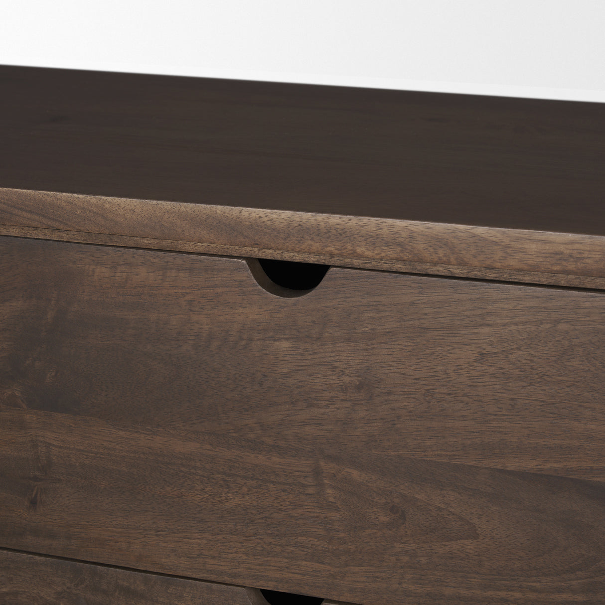 Wallen 2 Door Solid Dark Brown Wood w/ 3 Drawers Sideboard from Mercana - Luna Furniture