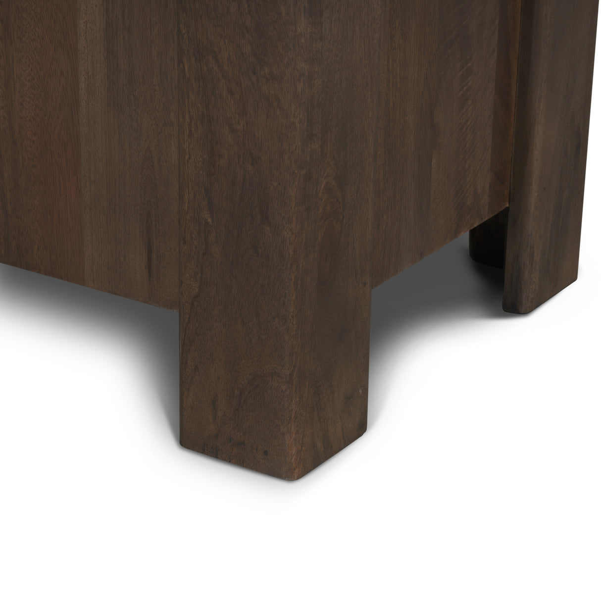 Wallen 2 Door Solid Dark Brown Wood w/ 3 Drawers Sideboard from Mercana - Luna Furniture