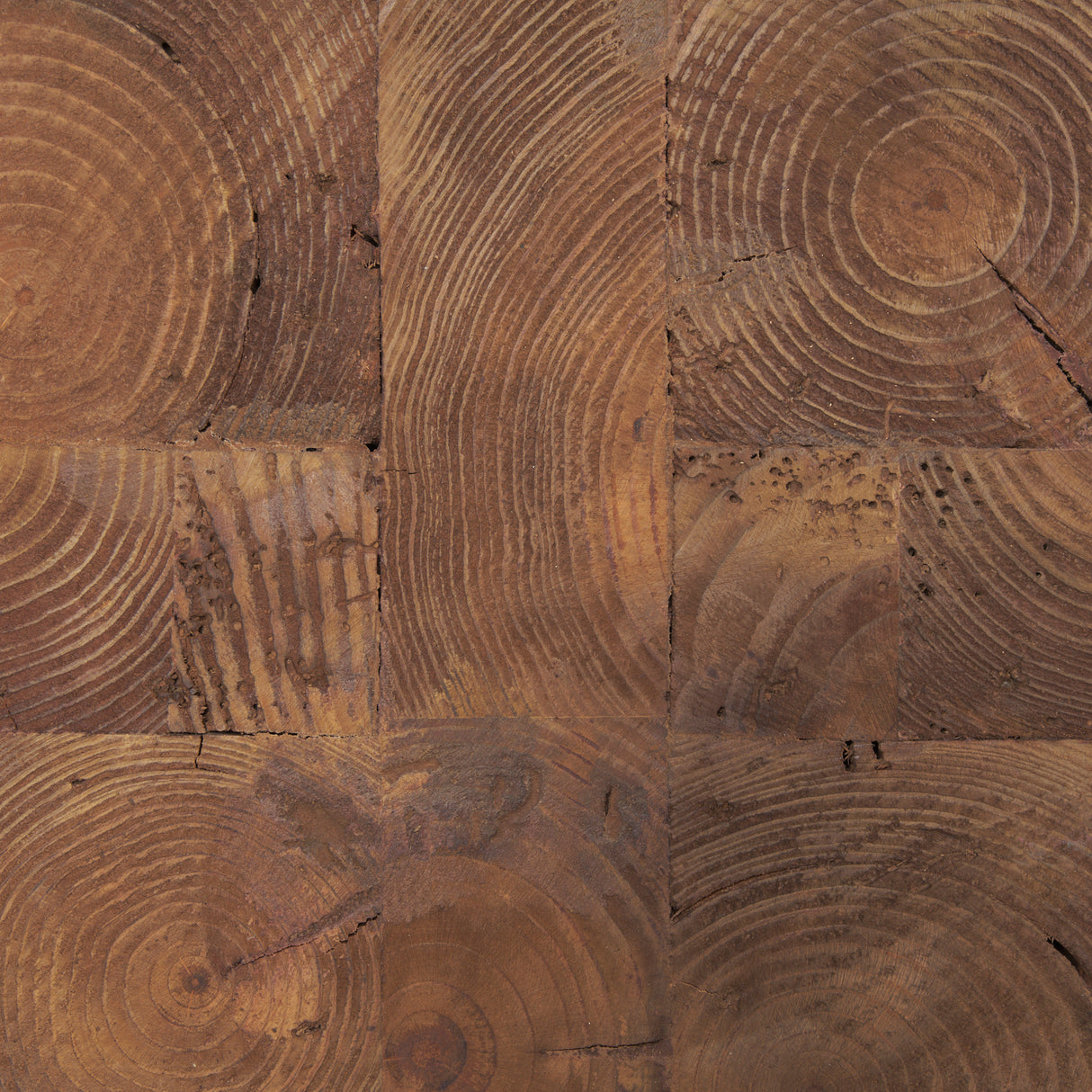 Waylen Natural Wood Block Accent Stool from Mercana - Luna Furniture