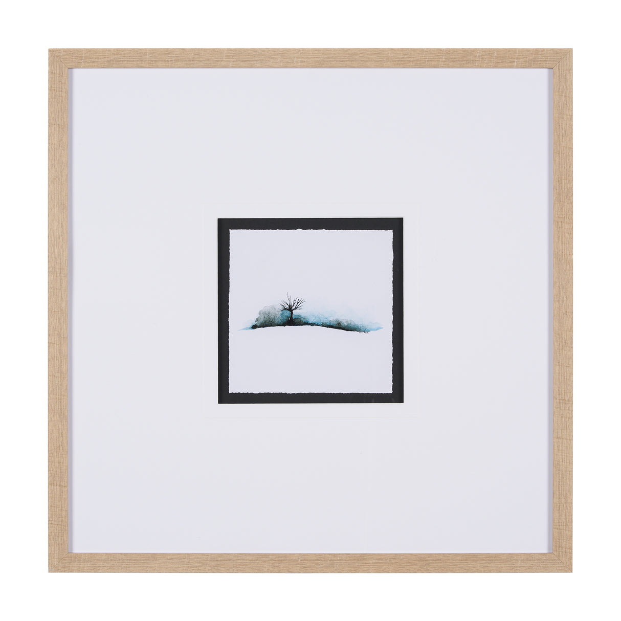 Morning Blue I by Mercana Studio a Framed Art Print from Mercana - Luna Furniture