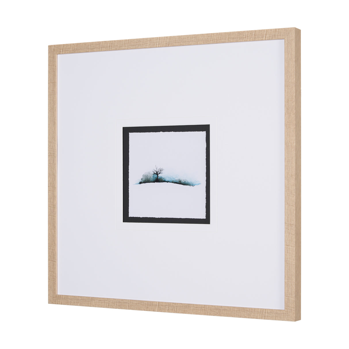 Morning Blue I by Mercana Studio a Framed Art Print from Mercana - Luna Furniture
