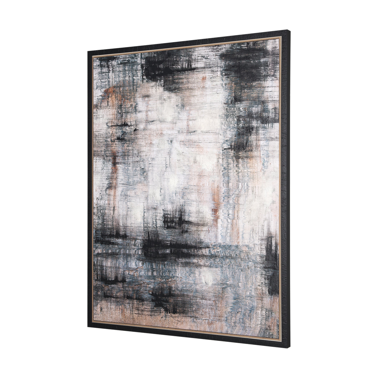 Merge Framed Canvas by Morgan McLaren a Hand Embellished Textured Framed Canvas from Mercana - Luna Furniture
