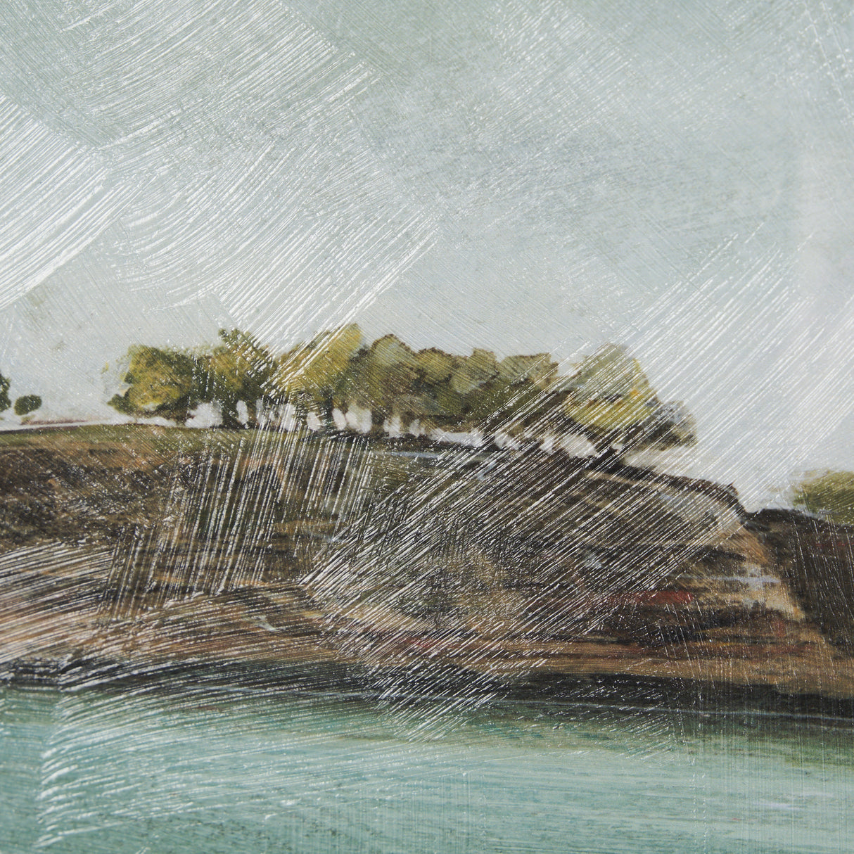 Coastal Destination by Mercana Studio a Hand Embellished Framed Art Print Matted under Glass from Mercana - Luna Furniture