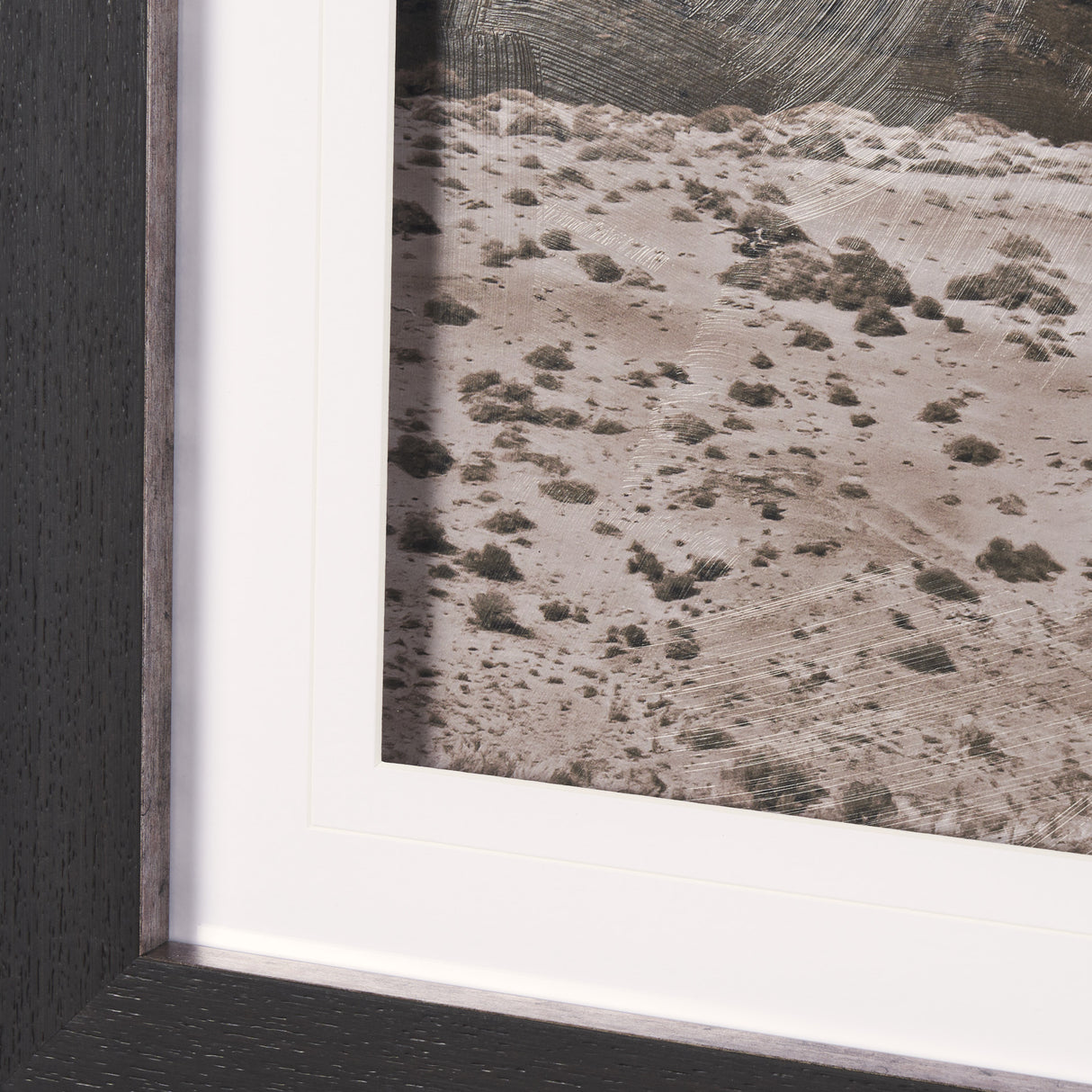 Monument Valley II Sepia by Debra Van Swearingen a Hand Embellished Framed Photo Art Print Matted un from Mercana - Luna Furniture