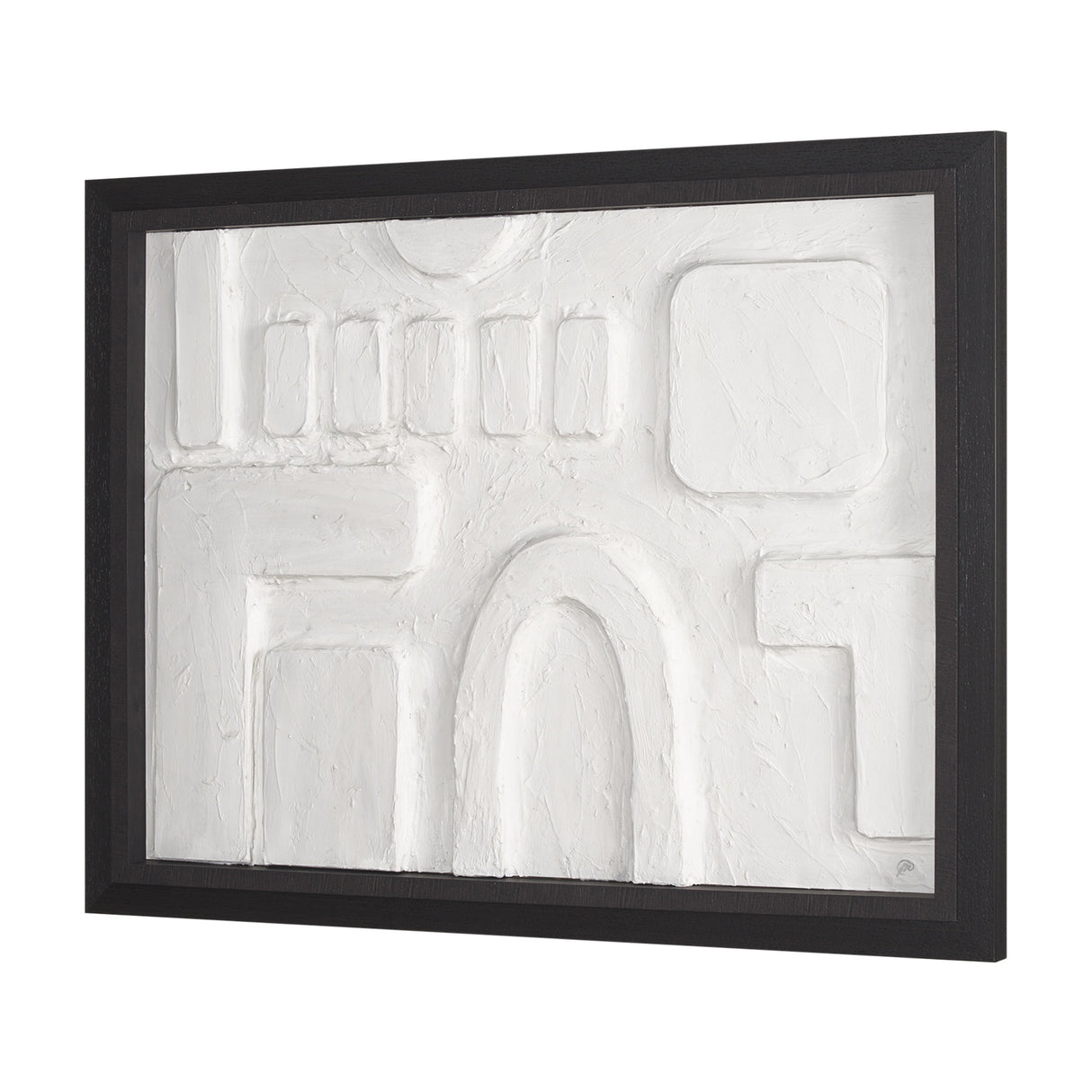 Passel II by Studio M a Framed handmade Original 3D Textured Artwork from Mercana - Luna Furniture