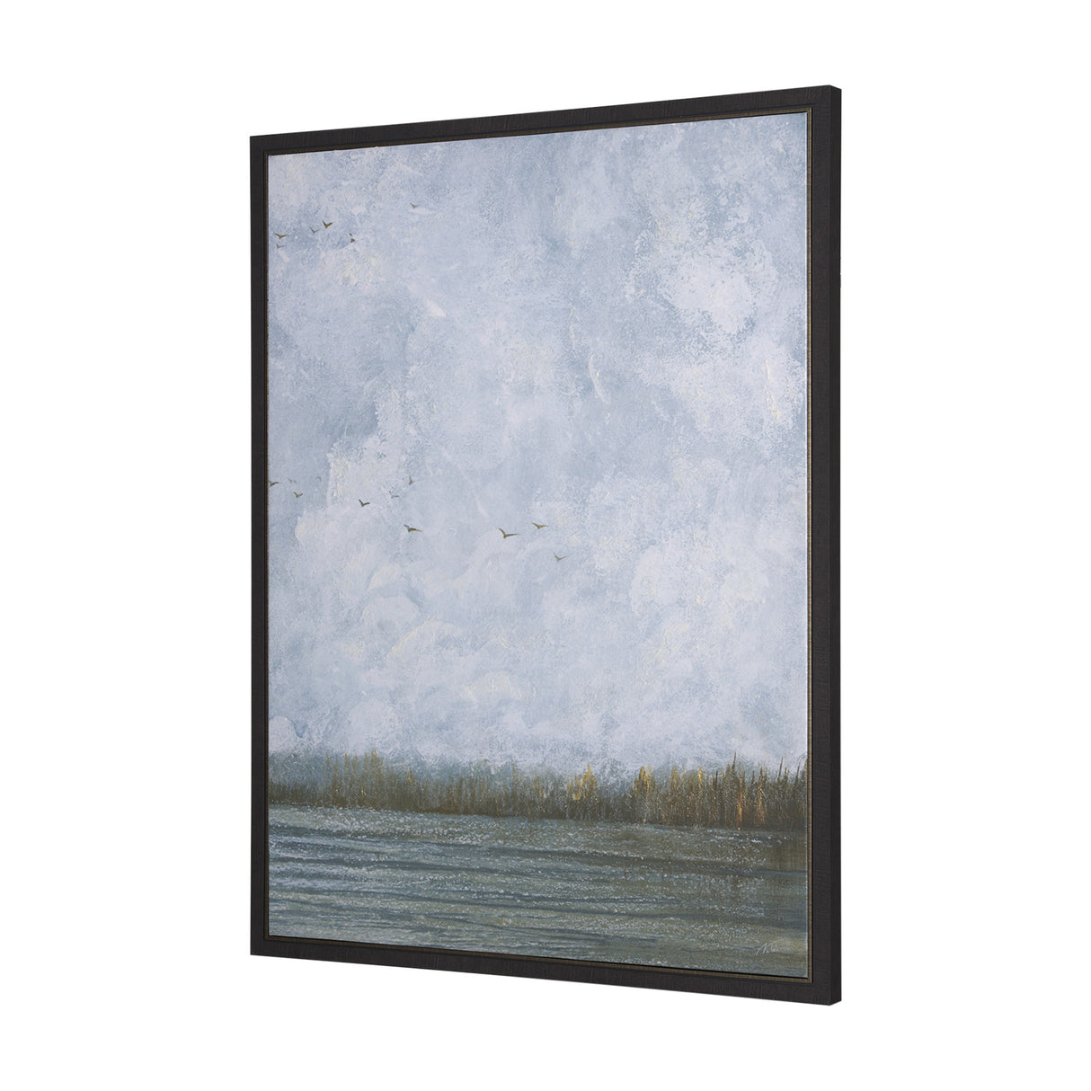 Spring is Coming II by Mercana Studio a Hand Embellished Textured Framed Canvas from Mercana - Luna Furniture