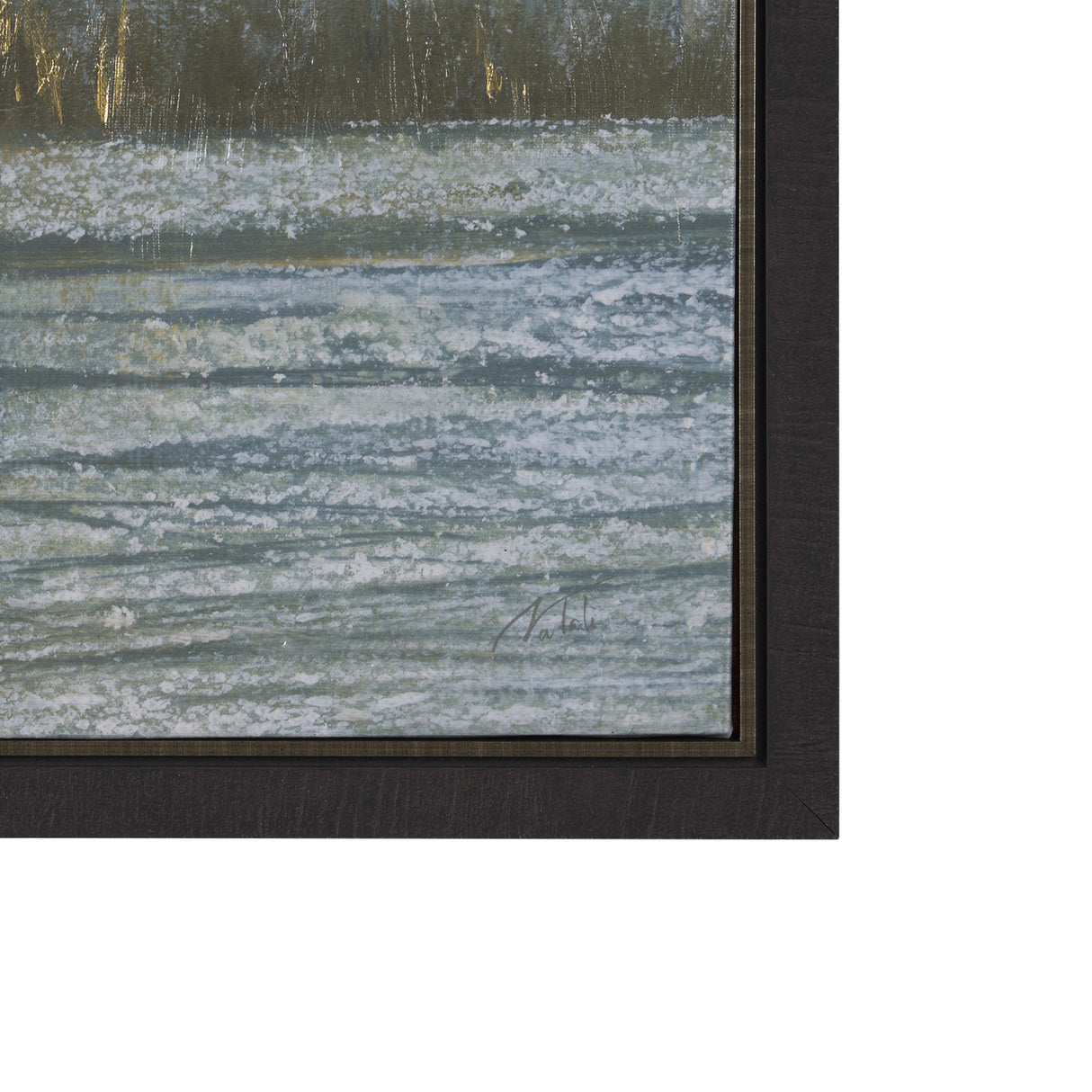 Spring is Coming II by Mercana Studio a Hand Embellished Textured Framed Canvas from Mercana - Luna Furniture