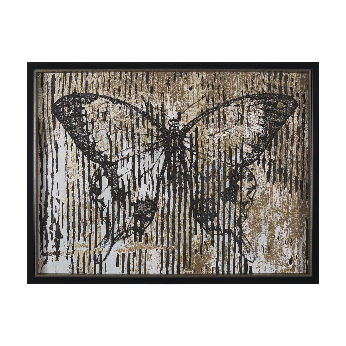 Papillon I by Mercana Studio a Hand Embellished Framed Art Print from Mercana - Luna Furniture