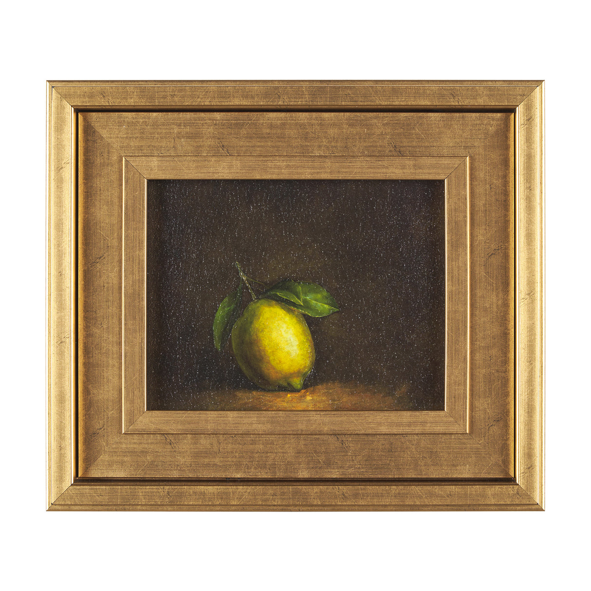Lonely Lime by Mercana Studio a Hand Embellished Framed Art Print from Mercana - Luna Furniture